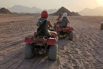 3 hours safari with quad bike and camel ride 