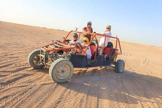 3 hours safari with quad bike and camel ride 