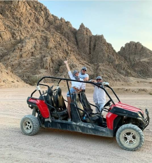 3 hours safari with quad bike and camel ride 